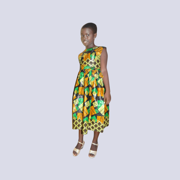 Olivia - Beautiful Girls Ankara Dress
