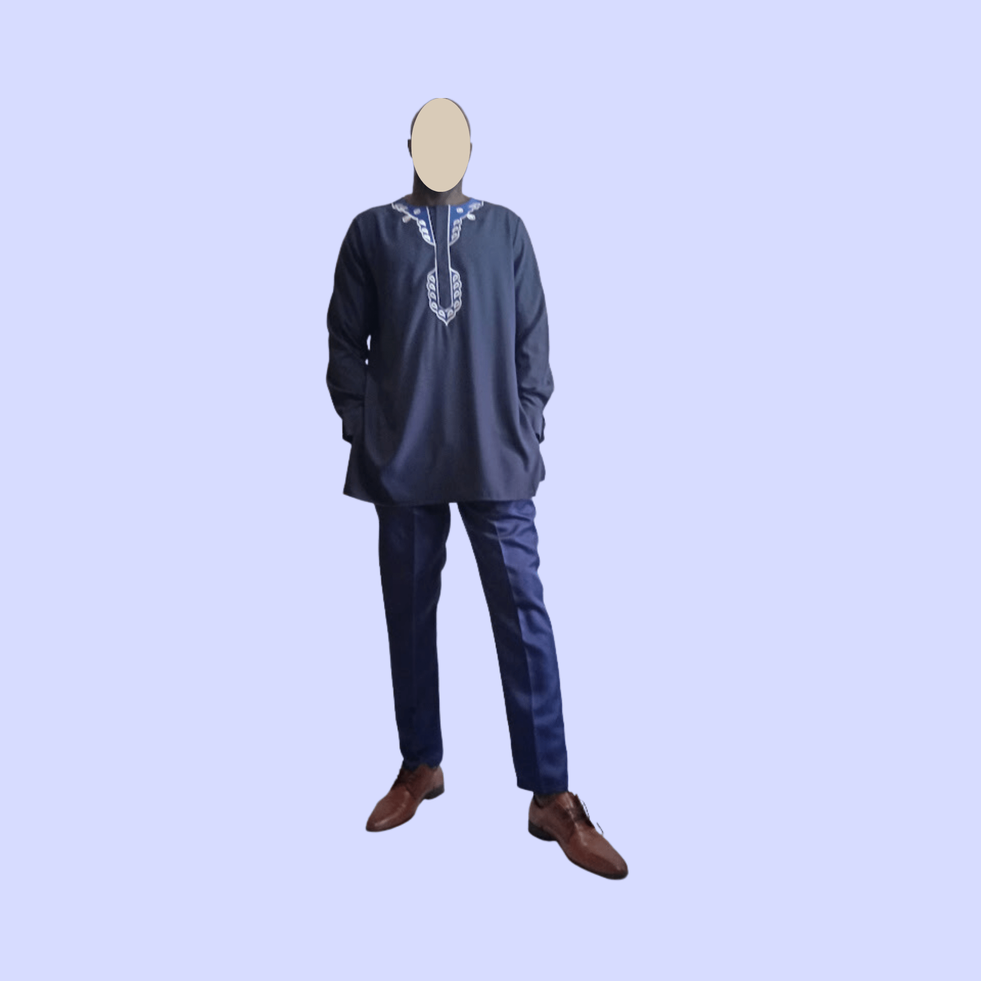 John - African Men Matching Set Wear