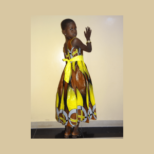 Matilda - African Girls Ankara Dress