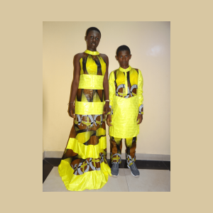 Annie - African Girls Long Dress