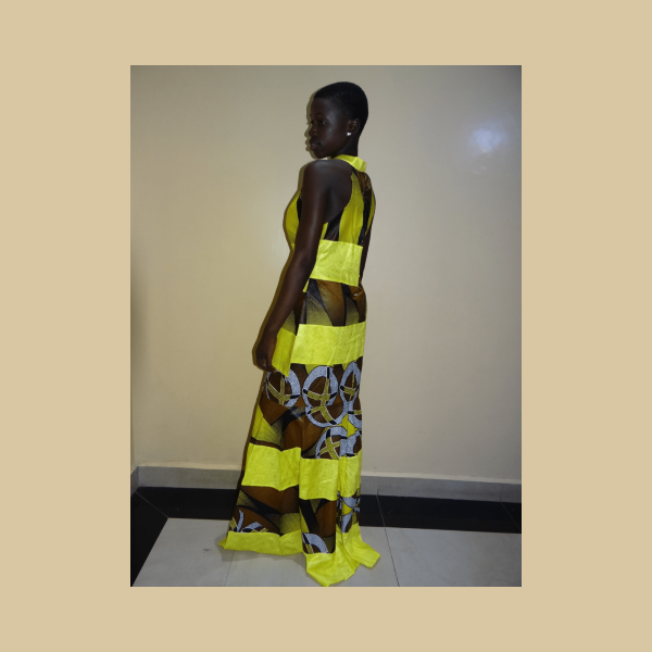 Annie - African Girls Long Dress