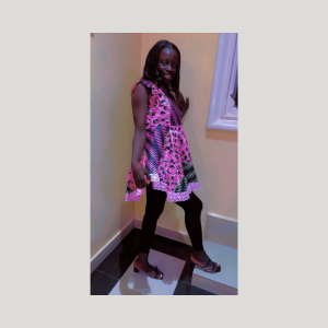 Bella - Summer Flair Ankara Dress
