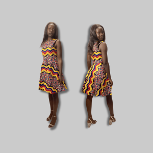 Gloria - Flair Midi Summer Dress