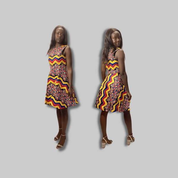 Gloria - Flair Midi Summer Dress