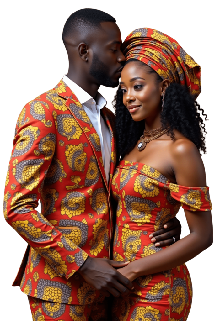 African Couple Outfit African Couple Outfit