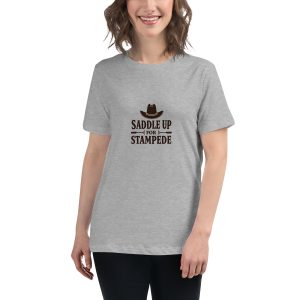 Saddle Up Calgary Stampede Women's T-Shirt