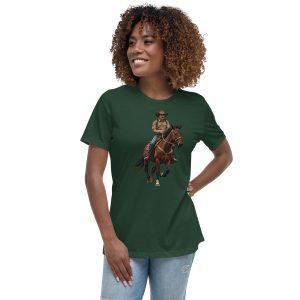 Horse Riding Calgary Stampede Women T-Shirt