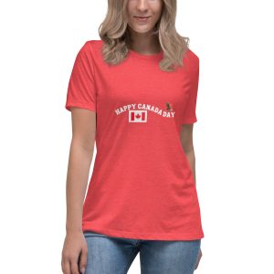 White Canada Day Beaver Women's T-Shirt