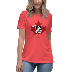 Maple Leaf Canada Day Women's T-Shirt