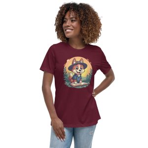 Puppy In A Hat Women's T-Shirt