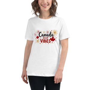 Canada Day Fireworks Women's T-Shirt