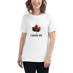 Canada Day Maple Leaf Women's T-Shirt