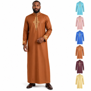 Sahara Crest Brown Kaftan