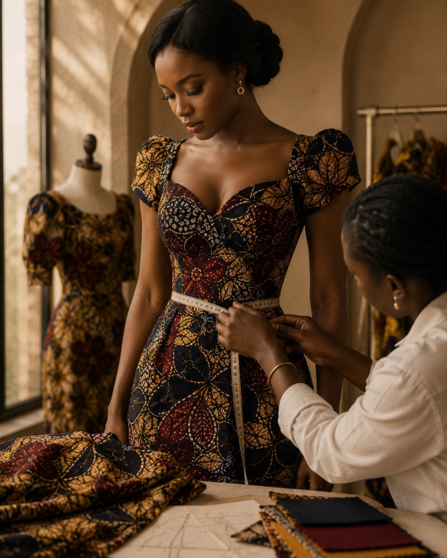 Sohnas private fitting — bespoke garment and atelier craftsmanship details